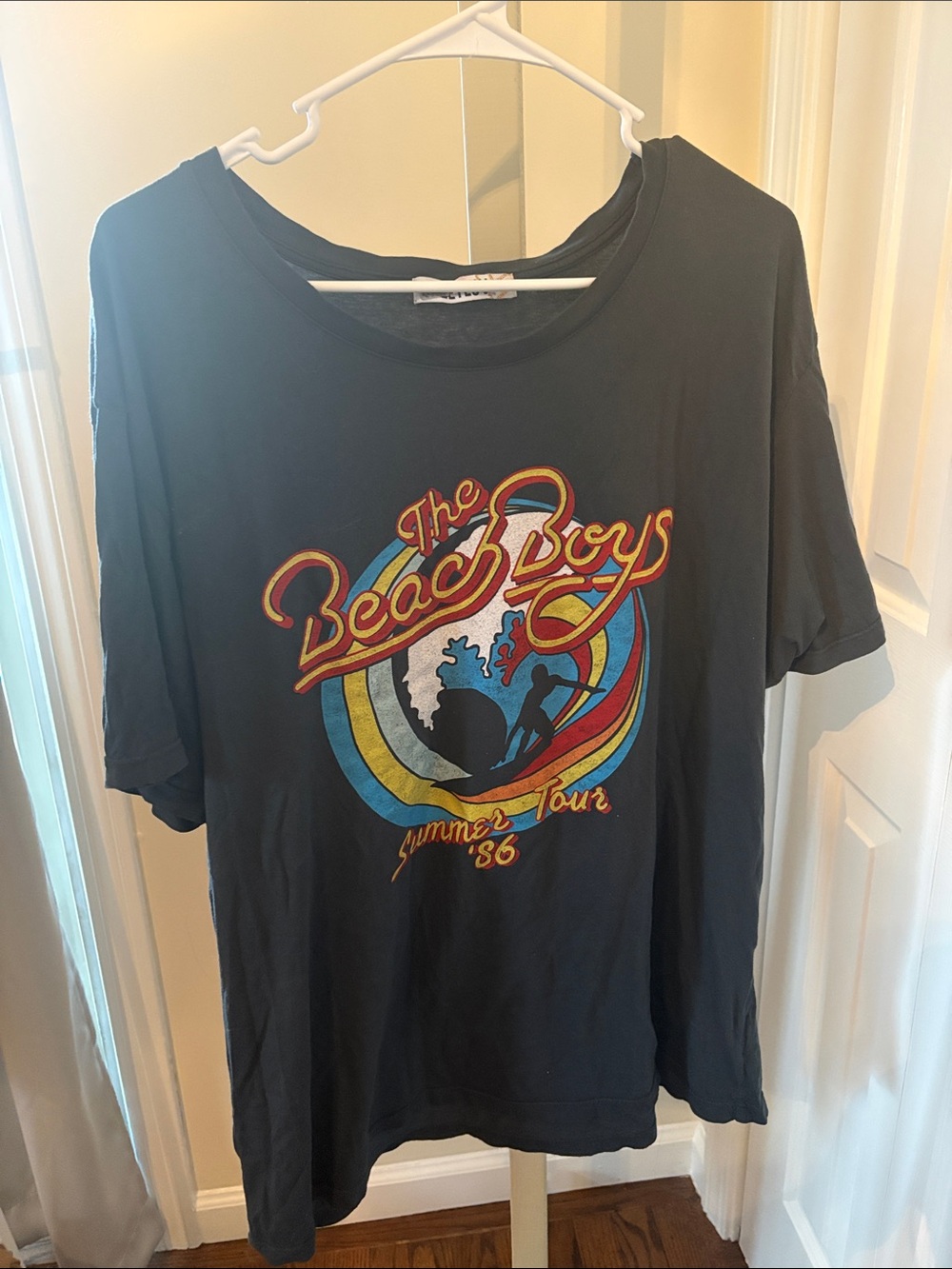 Anthropologie letulv The Beach Boys Graphic Tee size xl - Picture 4 of 8